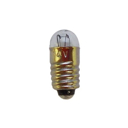 Leuchtbirne Schraubfassung 5,5mm. Spannung und Kopfgrösse: 14V / 0,05 A / 5mm