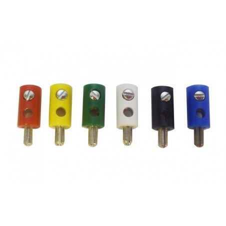 Bananenstecker 2.6mm. 5 Stück