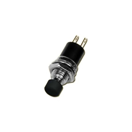 Einbauschalter Miniatur. Befestigungslöcher: 7mm. 24V et 300mA! A / (M) Schalter Schwarz