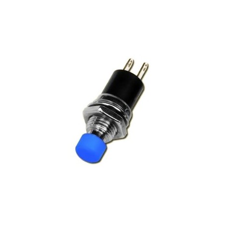 Einbauschalter Miniatur. Befestigungslöcher: 7mm. 24V et 300mA! A / (M) Schalter Blau