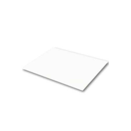 Polystyrol Platte Weiss matt 150x300x0,38mm. Packung mit 3 Stück