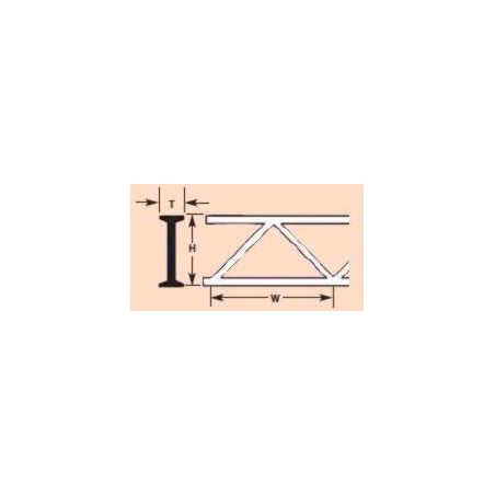 Plastruct Gitterprofil Styrene