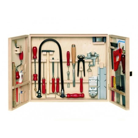 Set complet d'outils professionnels pour le travail du bois