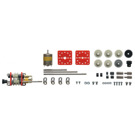 Bausatz Nr 1 : Bausatz komplett mit Motor (2- 6 V)