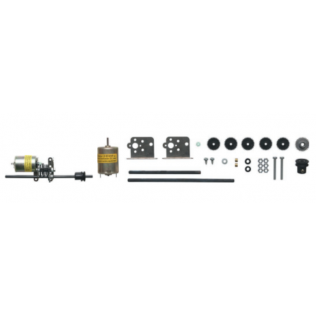 Bausatz Nr 2 : Bausatz komplett mit Motor (2- 6 V)