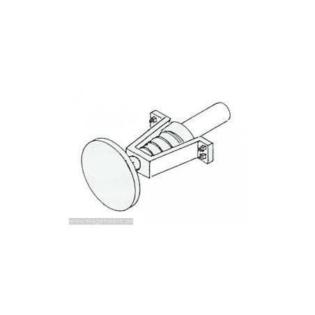 Mittelpuffer funktionierend für Schmalspur 1:43 gefedert. Spur 0