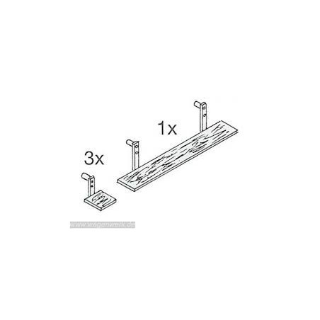 Au 1:43, grand marchepied pour wagon marchandises