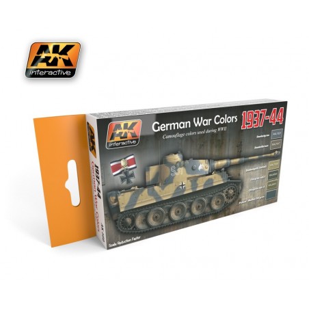 AK560 1937-44 German War Colors (Acrylic Paint Set)