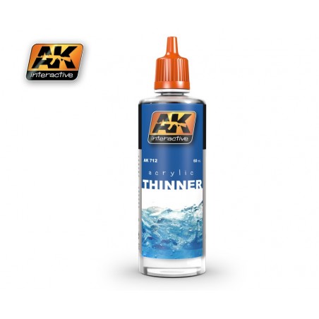 AK712 Acrylic THINNER 60 mL