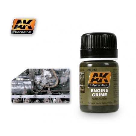 AK082 Engine Grime (enamel color)