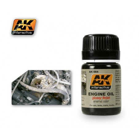 AK084 Engine Oil (enamel color)