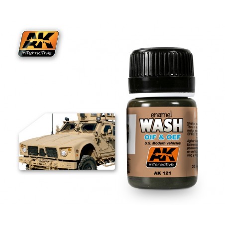 AK121 OIL & OEF U.S. Modern vehicles (enamel WASH)