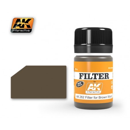 AK 262 FILTER Filter for Brown Wood