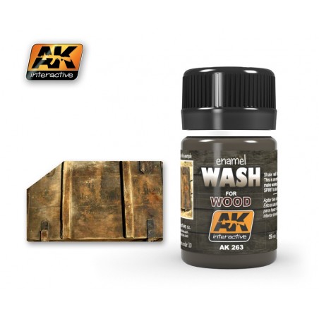 AK263 enamel WASH For WOOD