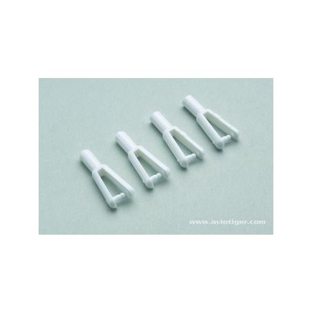 Chape plastique pour tubes de carbone D1,5mm