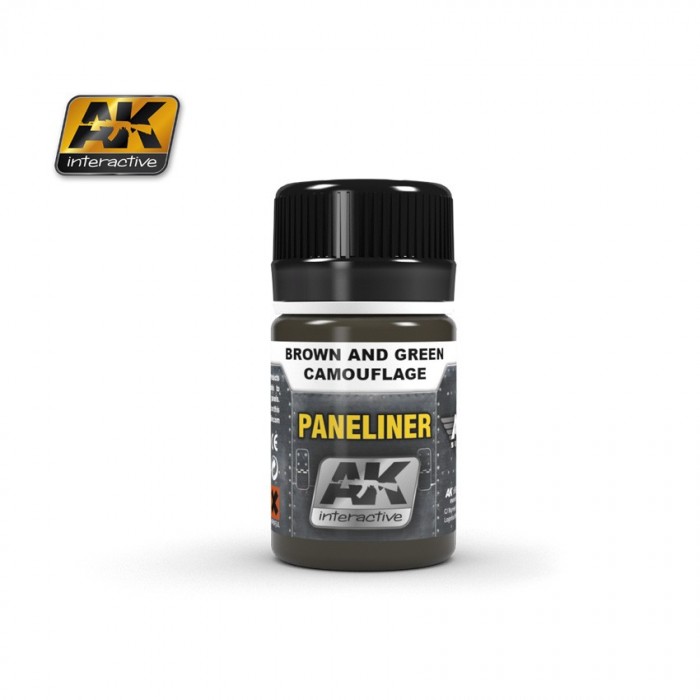 AK2071 PANELINER Brown and...