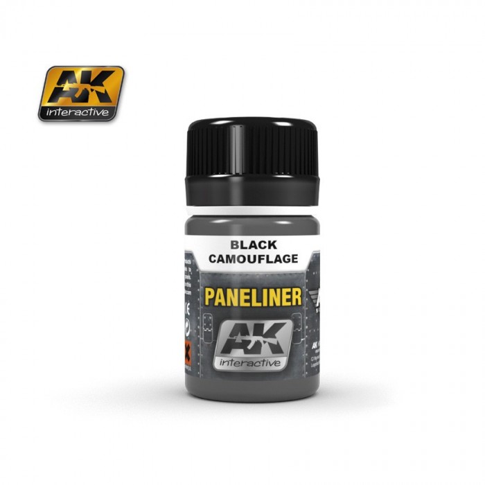 AK2075 PANELINER Black...