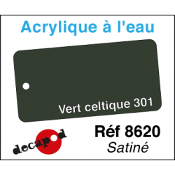 Acryl eau Vert Celtique 301