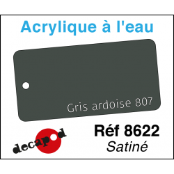 Acryl eau Gris ardoise 807