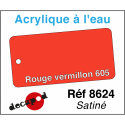 Acryl eau Rouge vermillon 605