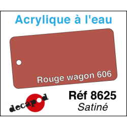 Acryl eau Rouge wagon 606...