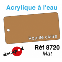 Acryl eau Rouille claire mat