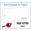 Acryl eau Blanc Mat