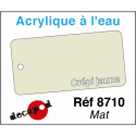 Acryl eau Mat Crépi jaune