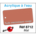 Acryl eau Tuile mécanique rouge