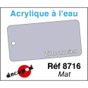 Acryl eau Zinc ancien mat