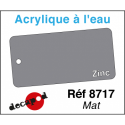 Acryl eau Zinc mat