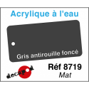 Acryl eau Gris antirouille foncé mat