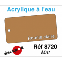 Acryl eau Rouille claire mat