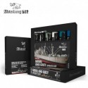 Set de peintures Abteilung 502 Naval and Grey Effects Set