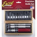 Coffret EXCEL 3 couteaux grandes et petites lames