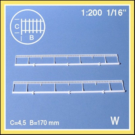 2 Geländer Massstab 1:200