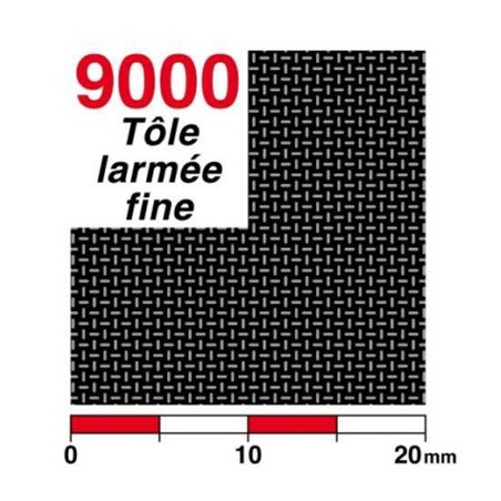 Tôle larmée fine