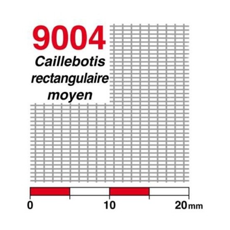 Gitterrost rechteckig mittel