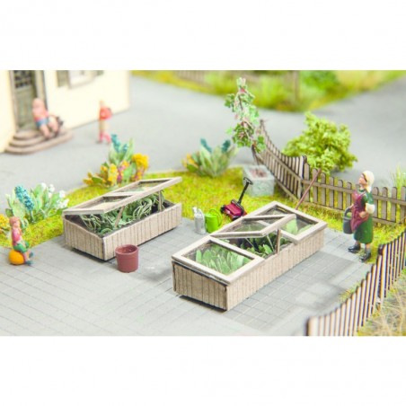 H0 / Laser-Cut minis "Chassis de jardin"