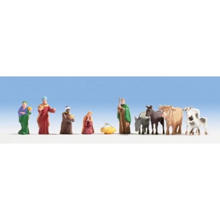 H0 / Figurines de crèche de Noël