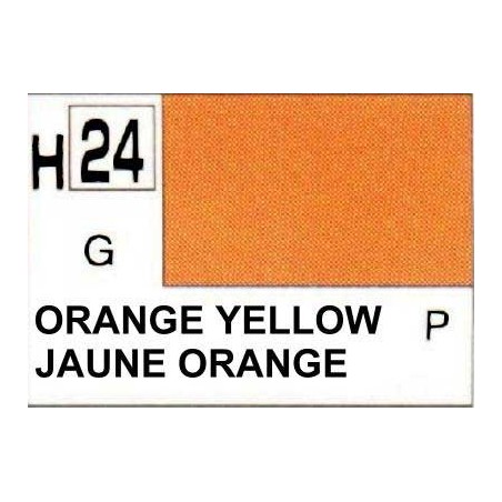 GUNZE H024 JAUNE ORANGE BRILLANT