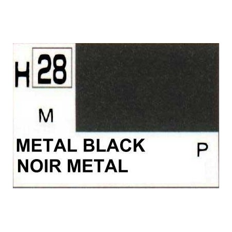 GUNZE H028 NOIR METALLIQUE