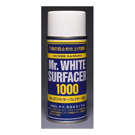 GUNZE B511 Mr WHITE SURFACER 1000 SPRAY