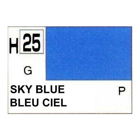 GUNZE H025 BLEU CIEL BRILLANT