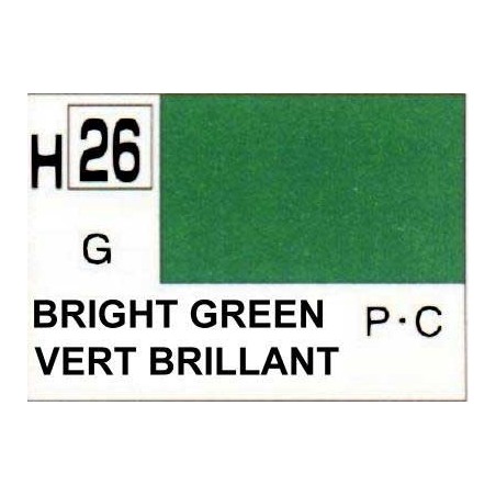 GUNZE H026 VERT VIF BRILLANT