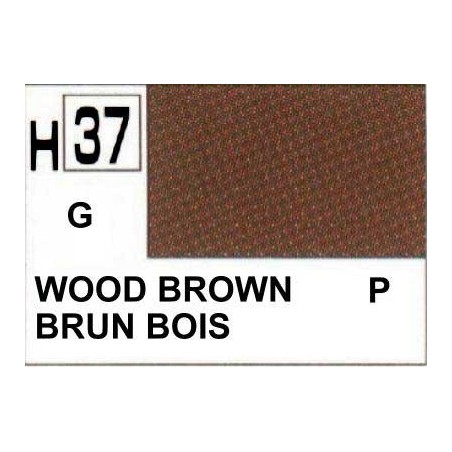 GUNZE H037 BRUN BOIS BRILLANT