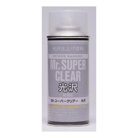 GUNZE B513 Mr  SUPER CLEAR VERNIS BRILLANT SPRAY