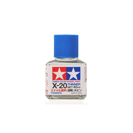 X-20 Diluant pour peinture glycéro (enamel) 40 ml