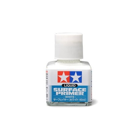 Grundierung weiss flüssig für Pinselauftrag. Flässchen 40ml