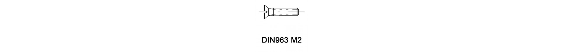 DIN963 M2